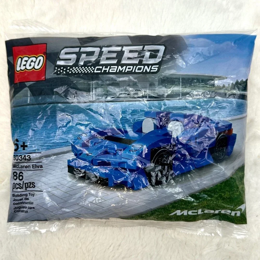 LEGO Speed Champions McLaren Elva 86 Piece Set 30343 New Sealed